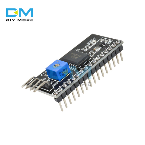 La CII I2C TWI interfaz de serie SPI puerto para placa módulo convertidor adaptador para Arduino 1604 2004 LCD1602 adaptador placa LCD ► Foto 1/6