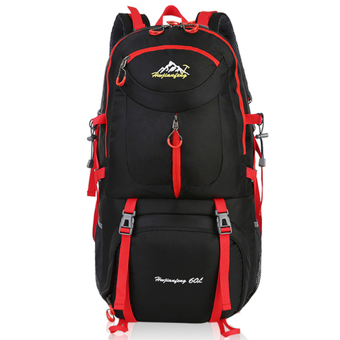 Mochila ultraligera de escalada para hombre, bolsa de viaje para escalada, senderismo, impermeable, de gran capacidad, 60l ► Foto 1/6