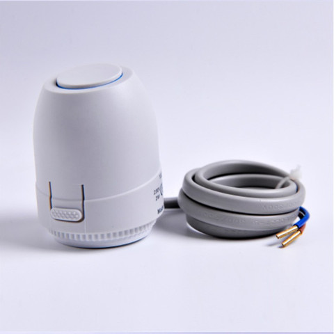 Válvula de calefacción de suelo NC, actuador térmico eléctrico de 230V de CA, colector para termostato de calefacción de suelo ► Foto 1/6