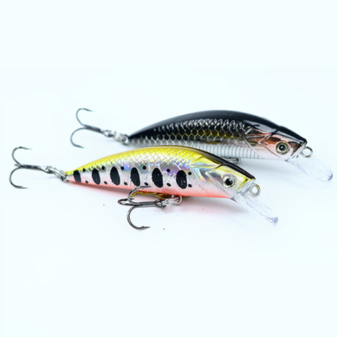 Minnow-señuelo de pesca de 5cm y 6g, cebo rígido de pesca pequeño de 0,3-1m, señuelos de buceo, Crankbait 50s, novedad ► Foto 1/6