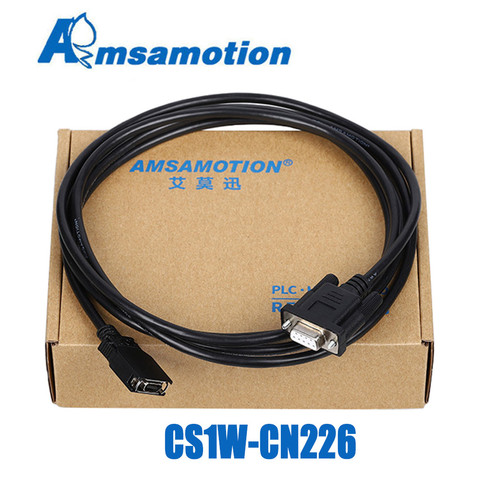 CS1W-CN226 Series Cable adecuado Omron CS CJ CQM1H CPM2C serie PLC Cable de programación RS232 Cable de puerto ► Foto 1/1