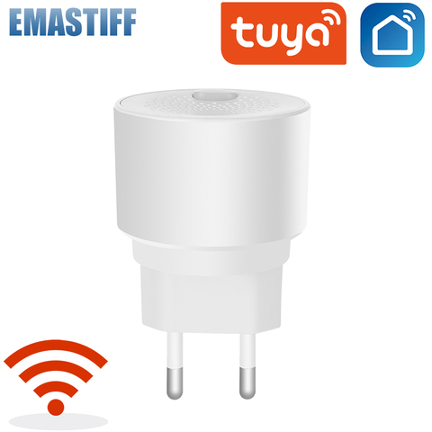 Tuya-Sensor inteligente de fugas de GAS LPG, alarma de seguridad contra incendios, Control por aplicación, compatible con AC 85V-250V ► Foto 1/5