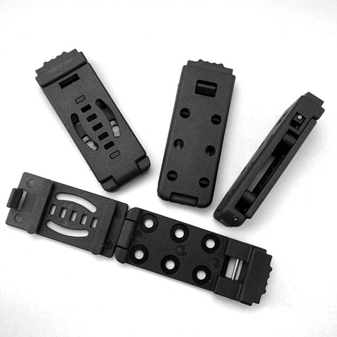 Clips de envoltura de cuchillo portátil para exteriores, Clip plegable para cinturón, abrazadera de cintura para funda Kydex, multifunción, bricolaje, 1 ud. ► Foto 1/6