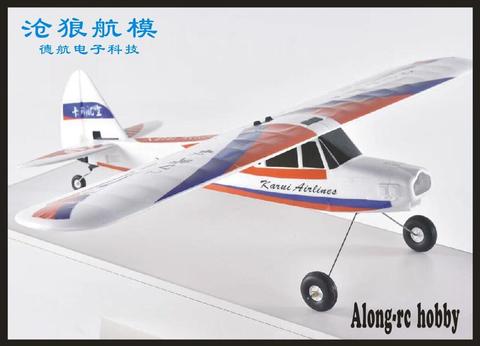 EPO-avión teledirigido para principiantes, Avión de 4-5 CANALES, wingspan, 1,1 m, FUN CUB Trainer (juego o KIT PNP ► Foto 1/6