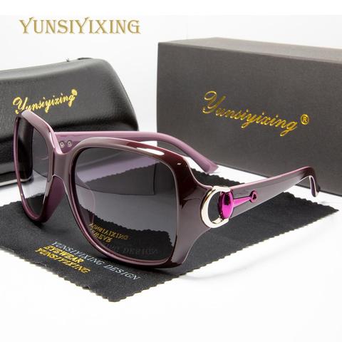 YUNSIYIXING-gafas de sol polarizadas de mariposa para mujer, diseño a la moda, de lujo, para conducir, 3609 ► Foto 1/6