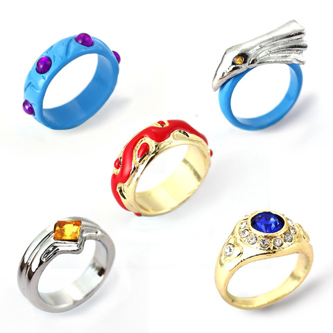 5 Estilo caliente juego DOTA 2 Acero inoxidable anillo de acero anillos al por mayor anillo de dedo Cosplay accesorios para fiesta, joyería regalos para los hombres y las mujeres ► Foto 1/6