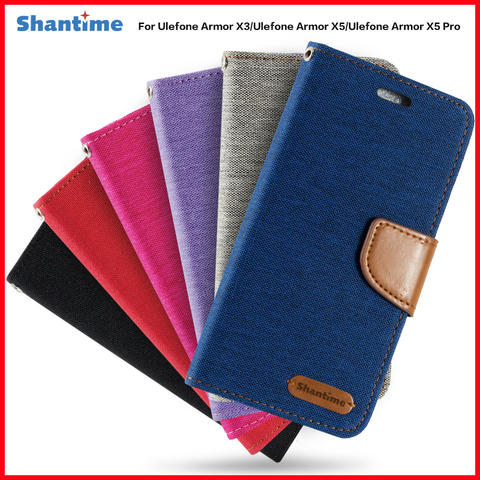 Funda de cuero de imitación para Ulefone Armor X3, carcasa de silicona para Ulefone Armor X5 Ulefone Armor X5 Pro, carcasa de marco para fotos ► Foto 1/6