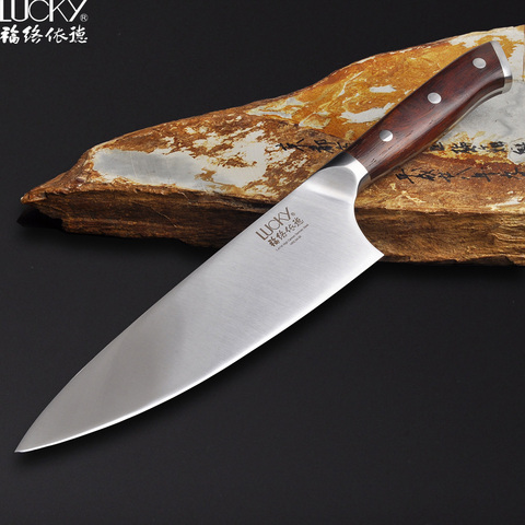 Juego de cuchillos de Chef de cocina, pelador de frutas de acero inoxidable, Cuchillo de cocina, 50-52, Alemania 1,4116 ► Foto 1/6