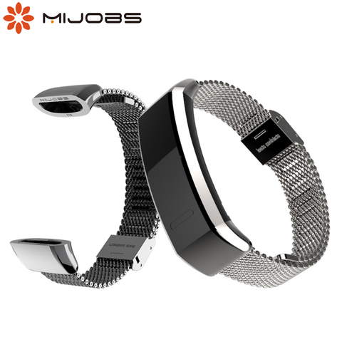 Correa de Metal para Huawei Band 2 Pro B19 B29, repuesto de pulsera milanesa, accesorios para pulsera de reloj Huawei ► Foto 1/6