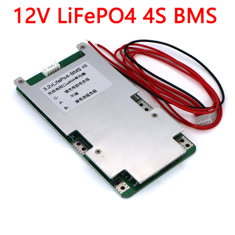 LiFePO4-batería de litio de 12V, BMS, 3,2 V, 4S, 60A, 150A, para almacenamiento de energía, sistema solar, PCB con Balance ► Foto 1/6