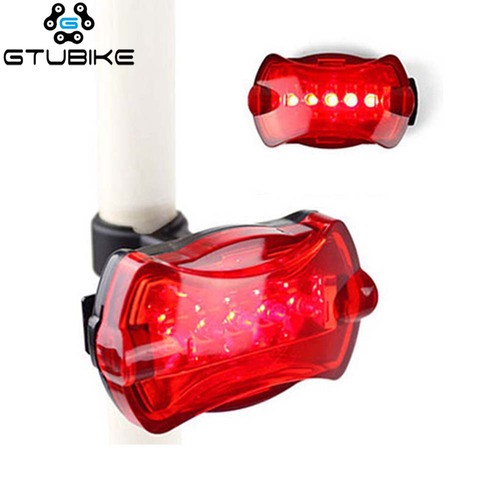 Luz LED trasera impermeable para bicicleta con luz trasera, Reflector, luces traseras, accesorios para linterna ► Foto 1/4