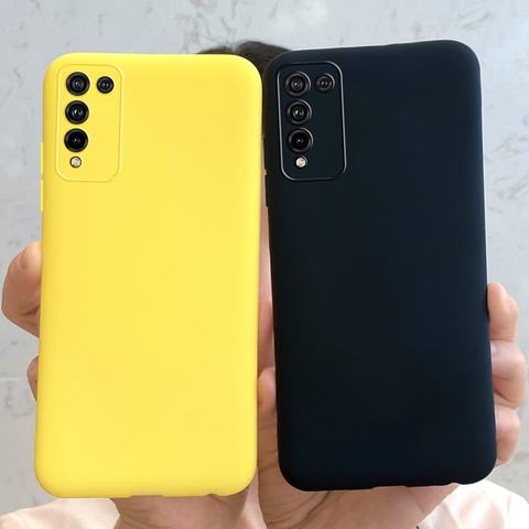 Funda de silicona para Huawei Honor 10X Lite, funda suave de Color sólido para teléfono Honor 10X Lite Bumper on Honor10X lite 10 X Lite ► Foto 1/6