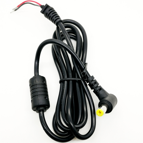 Adaptador de cargador de CC de 1,2 m, Cable de alimentación de enchufe para cables de energía de portátiles ACER, 1,7mm x DC5.5, 1 Uds. ► Foto 1/5