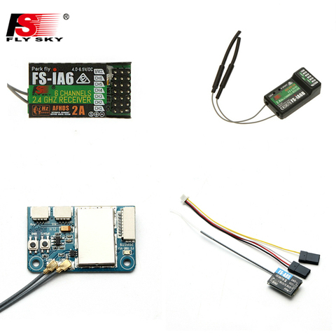 FLYSKY IA6 IA6B X6B A8S V2 R6B GR3F GR3E R9B X8B IA10B 2,4G Mini receptor para FLYSKY I6 I6X I6S transmisor de Radio FPV piezas de DIY ► Foto 1/6