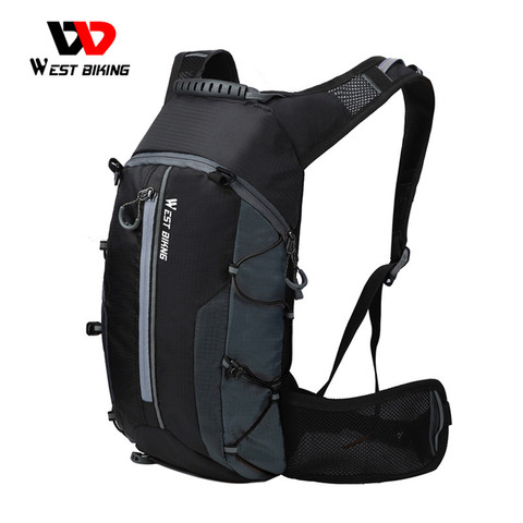 WEST BIKING-Bolsa de bicicleta impermeable, mochila reflectante para deportes al aire libre, montañismo, escalada, viajes, senderismo, ciclismo ► Foto 1/6