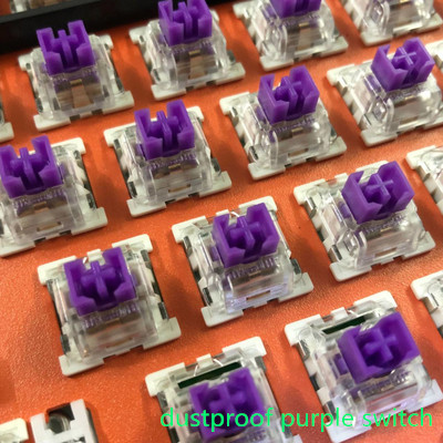 Outemu-interruptor remoto para teclado mecánico, original, dorado, silencioso, gris, blanco, a prueba de polvo, morado ► Foto 1/6