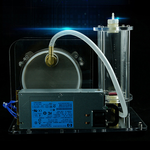 Máquina de electrólisis del agua, generador de oxígeno de hidrógeno, llama de oxigeno, soldador de agua ► Foto 1/4