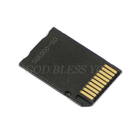 Adaptador de tarjeta Micro SD SDHC TF a Memory Stick MS Pro Duo PSP, nuevo envío directo ► Foto 1/2