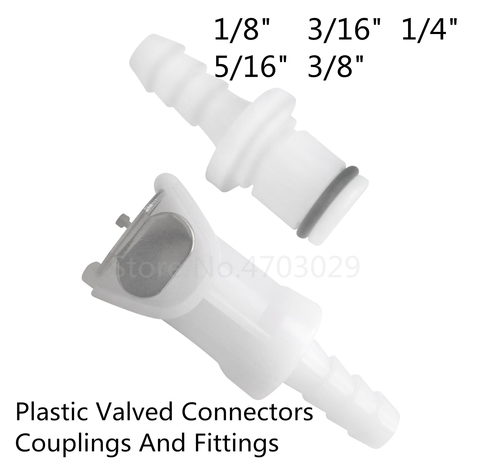 Conector rápido CPC de desconexión rápida, espiga para manguera, montaje de válvula de retención unidireccional ► Foto 1/1