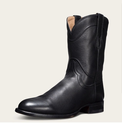 Patente de cuero casuales de los hombres botas Martin botas hecho a mano de calidad superior plataforma botas Chelsea Otoño e Invierno zapatos de hombre Zapatos de talla grande 38-48 ► Foto 1/6