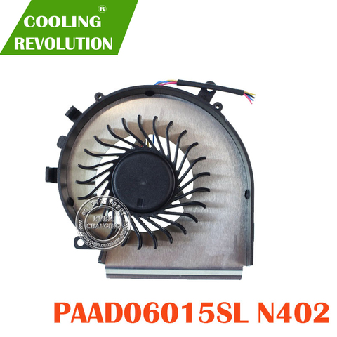 Nueva CPU ventilador de refrigeración de PAAD06015SL 0.55A 5VDC N402 4PIN E332100042MC200H37262066 ► Foto 1/2