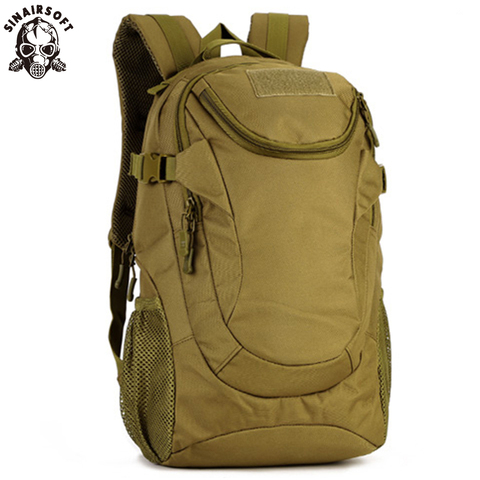 Mochila deportiva SINAIRSOFT Molle 25L táctica de 14 pulgadas, bolsa militar para ordenador portátil, para pesca al aire libre, caza, Camping, mochila LY0039 ► Foto 1/6