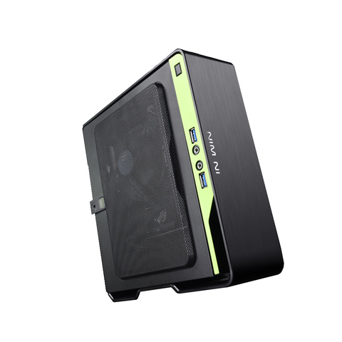 Super Mini ITX-carcasa de escritorio con fuente de alimentación de 150W 80Plus, compatible con I7 9700 CPU HTPC, Torre mini-itx con radiador para videojuegos ► Foto 1/6