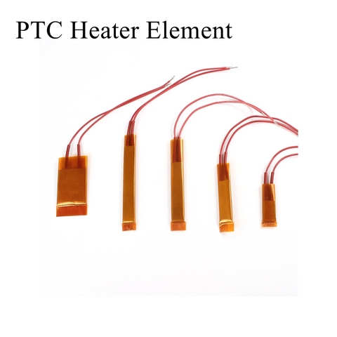12V 24V 110V 220V PTC Elemento Calentador de constante termostato aislado termistor aire eléctrica Chip de calor del tubo de película incubadora ► Foto 1/6