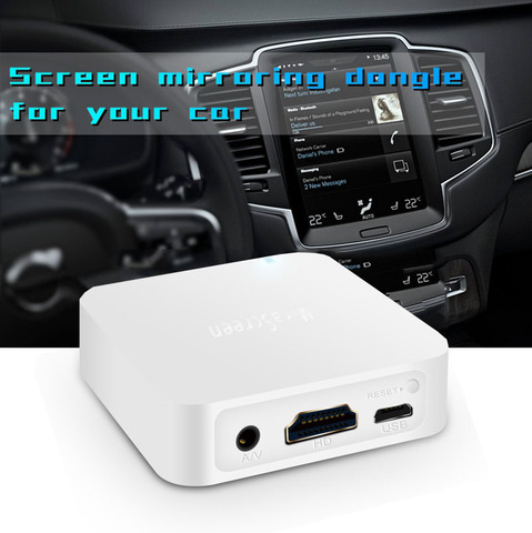 Receptor Dongle Wifi inalámbrico, adaptador de vídeo de pantalla HDTV, convertidor compatible con HDMI para IPhone, Huawei, teléfono Android, TV para coche ► Foto 1/6