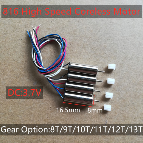 Motor 816 X5SC X5SW X5HC X5HW X5UC X5UW X9 X9S RC Drone CW CCW principal sin núcleo motores de piezas de repuesto de cuadricóptero accesorios del Motor ► Foto 1/1