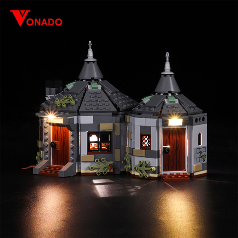 Vonado-Luz Led Compatible con Lego 75947, Hagrid, cabaña, Buckbeak, rescate, bloques de construcción, creador, ciudad, technic, bloques, Juguetes ► Foto 1/6