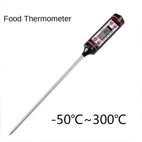 Termómetro Digital con sonda de 15cm de largo, kit de fabricación de velas, mide la cera de parafina líquida de soja, leche al horno, carne y barbacoa ► Foto 1/6