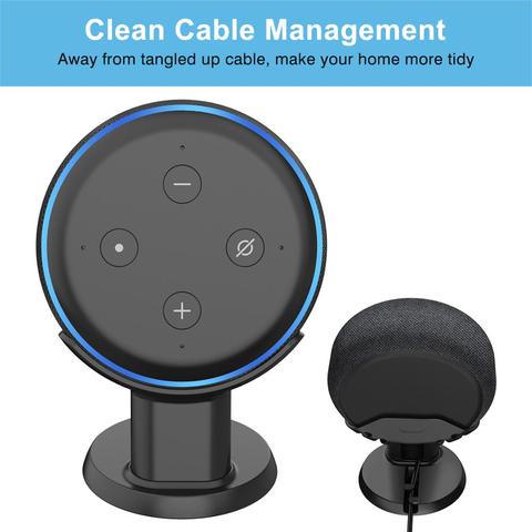 Soporte de mesa para Amazon Alexa Echo Dot, 3. ª generación, asistente de voz, accesorios para altavoces ► Foto 1/6