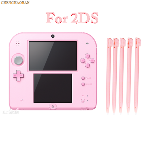 10 Uds Rosa Stylus de plástico bolígrafo para Pantalla táctil Nintendo 2DS juego consola pantalla táctil Pen Stylus para Nintendo 2DS Azul Rojo ► Foto 1/2