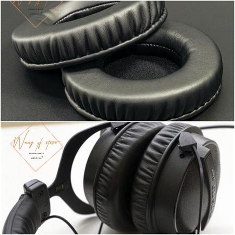 Orejeras de cuero suave para Beyerdynamic DT 770 DT 770 Pro, cojín de espuma, calidad perfecta, versión no barata ► Foto 1/6