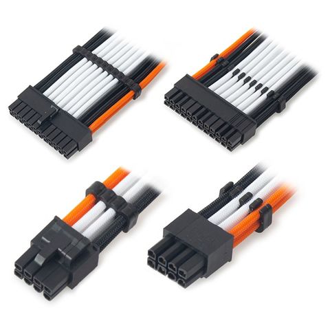 Conjunto de Peine de Cable de PP, abrazadera, Clip, organizador, tocador para Cables de alimentación de PC de 2,5-3,2mm, gestor de Cables de ordenador de 4/6/8/24 Pines, 16 unidades ► Foto 1/5