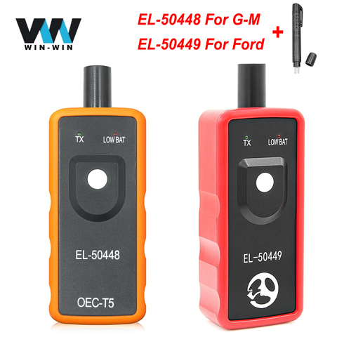 EL-50448 EL-50449 Monitor de presión de neumáticos automático Sensor OEC-T5 EL 50448 para GM/Opel EL 50449 para Ford TPMS reajustar herramienta EL50448 EL50449 ► Foto 1/6