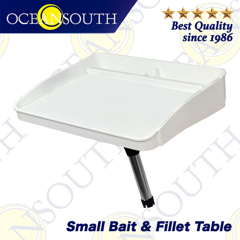 Oceansouth-anzuelo de cebo pequeño, tablero de mesa, engranaje de pesca, eje de aluminio, alta resistencia, canoa marina, yate, pesca, accesorios de barco ► Foto 1/6