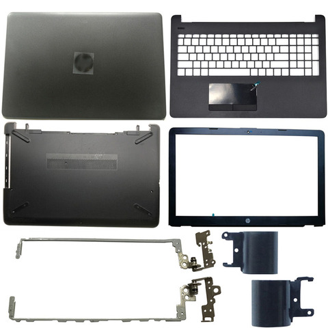 Nueva computadora portátil LCD Back Cover/bisel frontal/LCD bisagras/Palmrest/cubierta inferior para HP 15-BS 15T-BS 15-BW 15Z-BW 250 G6 255 G6 924899-001 ► Foto 1/6