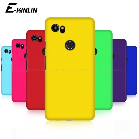 Funda de lujo dura mate para teléfono funda trasera de plástico ultrafina para Google Pixel 3a 4 4a 3 2 XL 4XL 3XL 2XL 3aXL 5 5G ► Foto 1/6