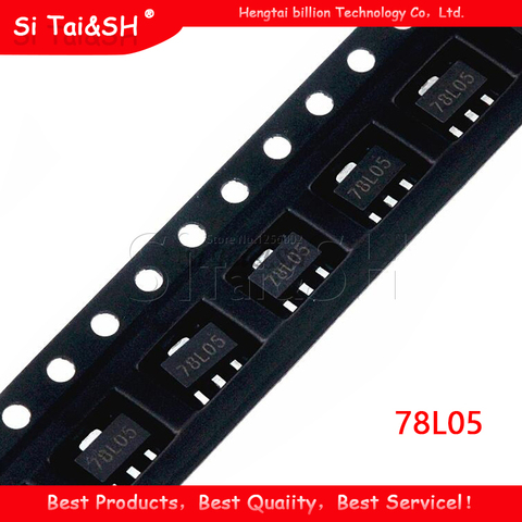 20 piezas 78L05 SOT89 SOT SMD SOT-89 triodo nuevo y original ► Foto 1/1