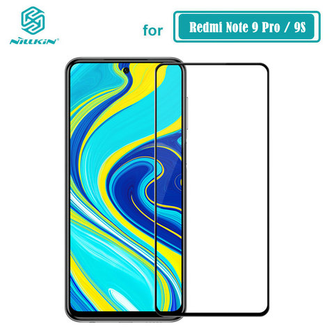 Nillkin-cristal templado para Xiaomi Redmi Note 9 Pro Max, Protector de pantalla máx, CP + PRO XD CP + ► Foto 1/6