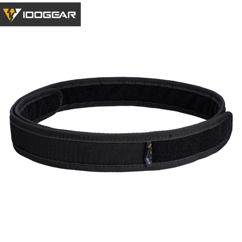 IDOGEAR-cinturón táctico deportivo para hombre, cinturón interior militar de 1,7 