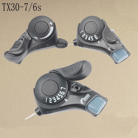 SL TX30 Tourney Mountain bike Trigger Shifters 6/7s 18/21s palancas de cambio de velocidad bicicleta cambio de marchas Compatible ► Foto 1/1