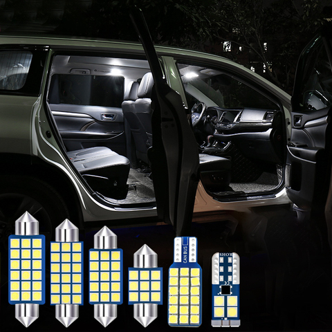 4 Uds libre de Error bombillas LED de coche luz Interior del coche Kit para Hyundai i30 2009, 2010, 2011, 2012 FD cúpula luces de lectura maletero lámparas ► Foto 1/6