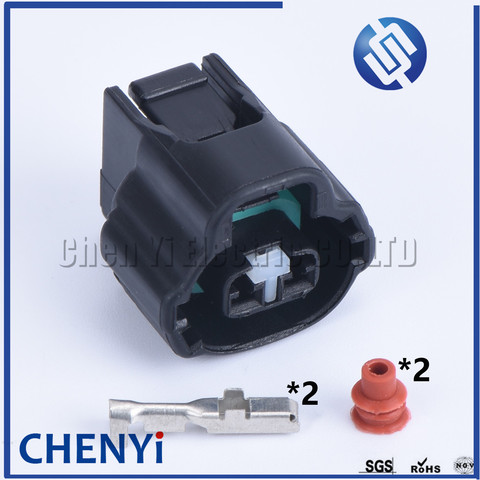 Juego de cables de enchufe automotriz hembra (2,2), conector automático 7283-7526-30 para VVT i solenoide 7283-7526-40 90980-11162, 2 pines, 1 Juego ► Foto 1/5