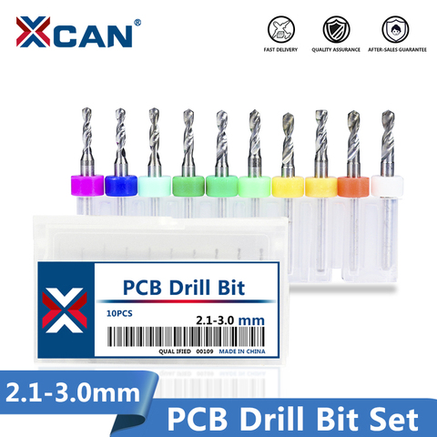 XCAN-broca de PCB, juego de brocas de pistola de placa de circuito PCB, Broca de Carburo, 2,1-3,0mm ► Foto 1/6