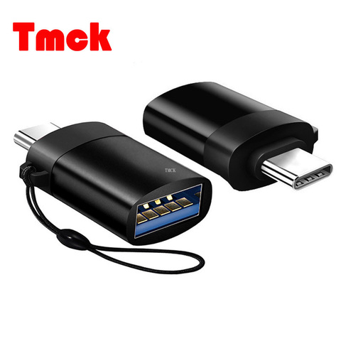 Adaptador de Cable OTG para coche, convertidor de cargador para Mercedes Benz A, B, C, E, GLK, clase W177, W246, W204, W205, W212, W213, X204, USB 3,0, tipo C ► Foto 1/6