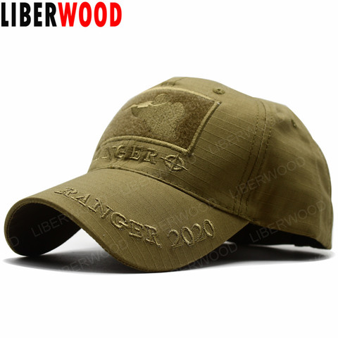 LIBERWOOD-Gorra de bola bordada para francotirador MultiCam Ranger 2022, gorra de operador militar del ejército, táctica, CP, OD, con bucle para parche ► Foto 1/6