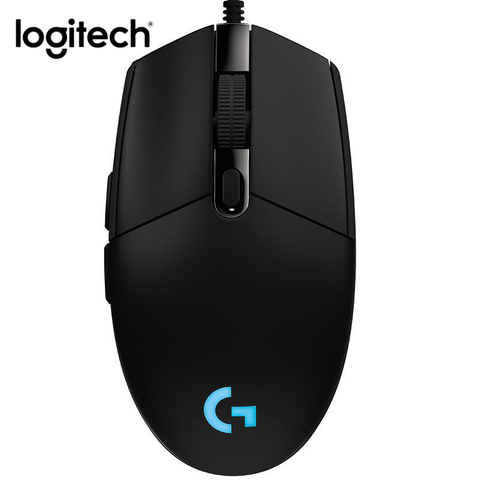Logitech-ratón con cable G102 Original para videojuegos, dispositivo con caja, 200-8000 DPI, recargable RGB ► Foto 1/3